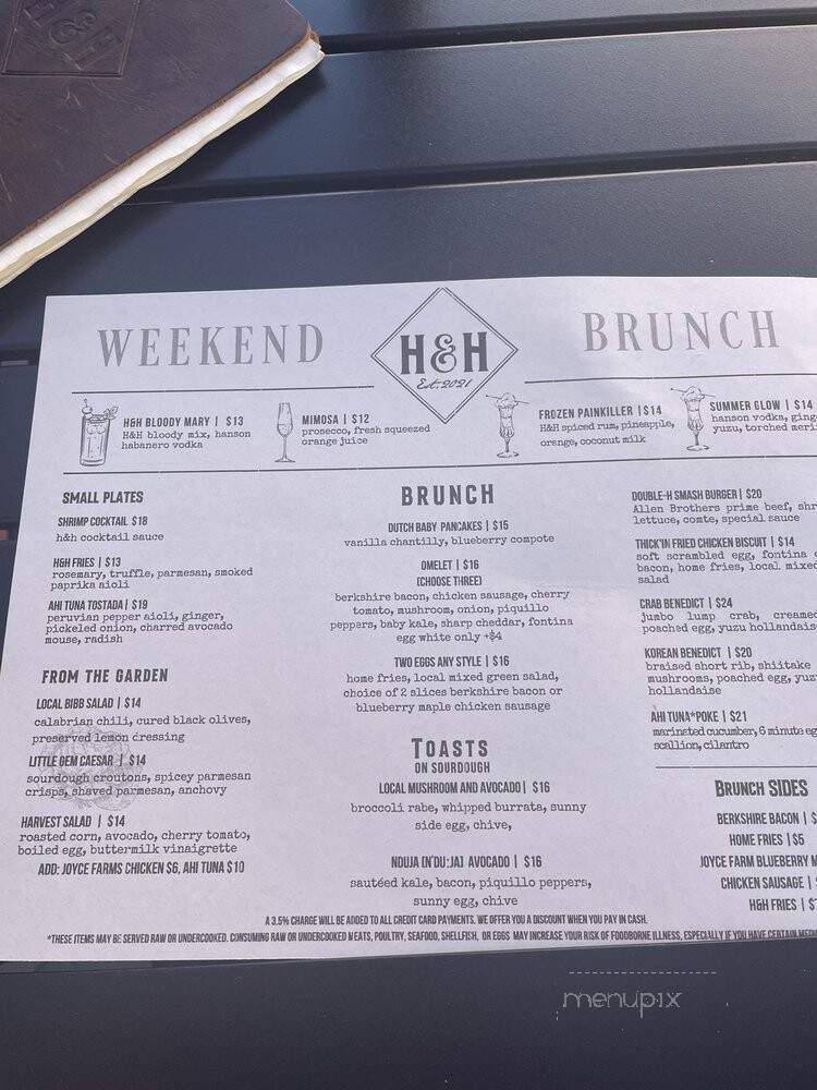Hamp & Harry's - Marietta, GA menu_pic