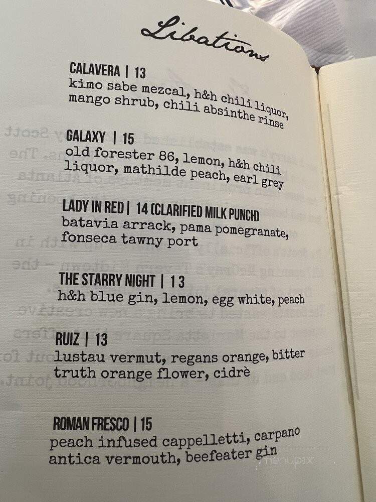 Hamp & Harry's - Marietta, GA menu_pic