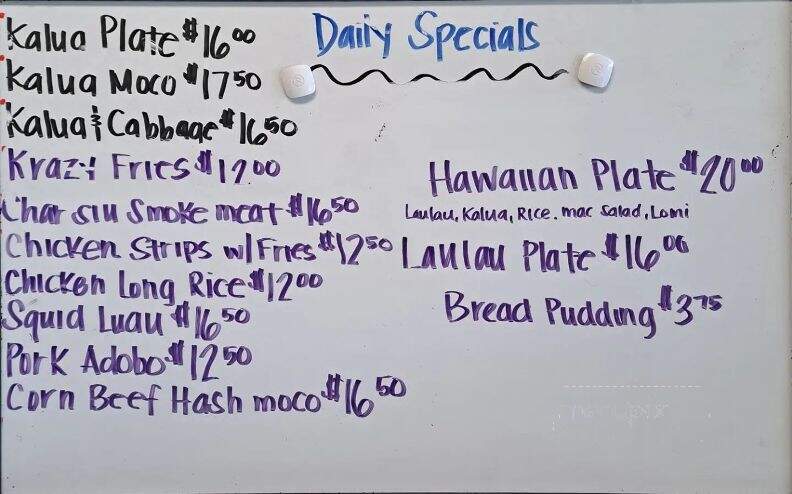 Faithful Grinds - Kahului, HI menu_pic