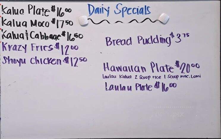 Faithful Grinds - Kahului, HI menu_pic