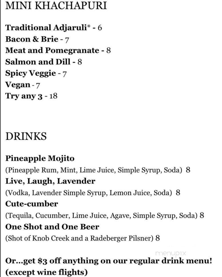 Keipi Restaurant - Greenville, SC menu_pic