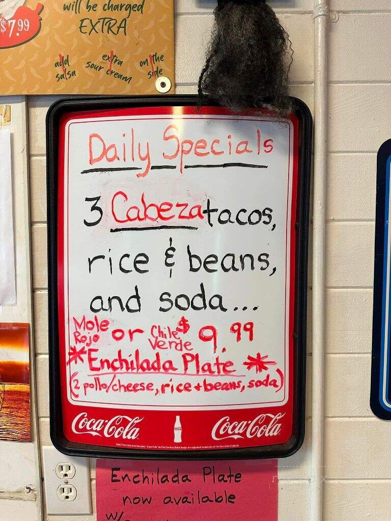 Juanito's Taqueria - Bremerton, WA menu_pic