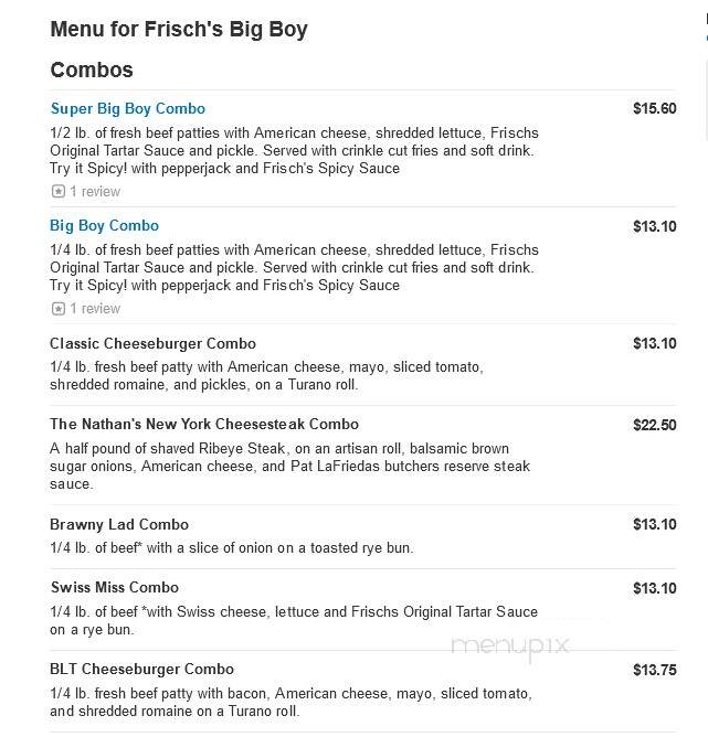 Frisch's Big Boy Restaurant - Sidney, OH