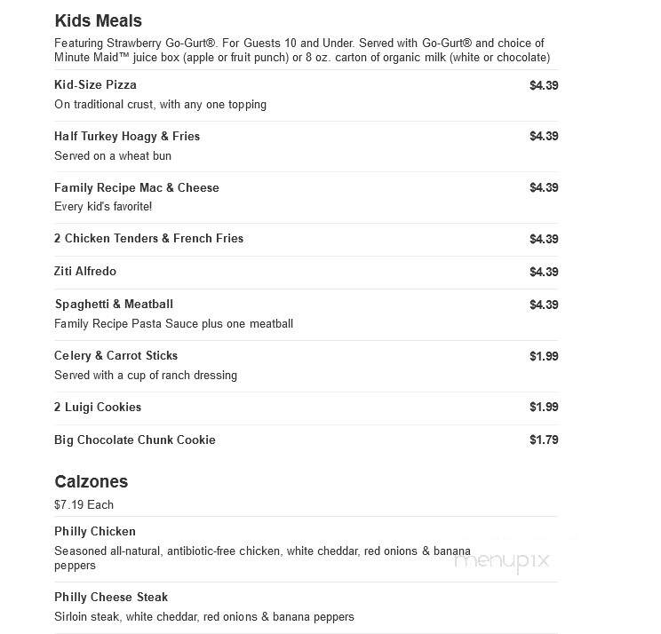 Larosa's - Hamilton, OH menu_pic
