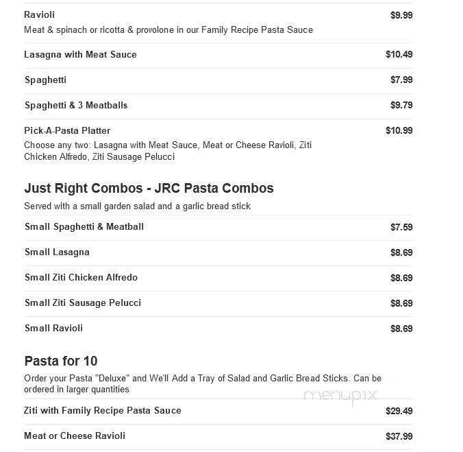 Larosa's - Hamilton, OH menu_pic