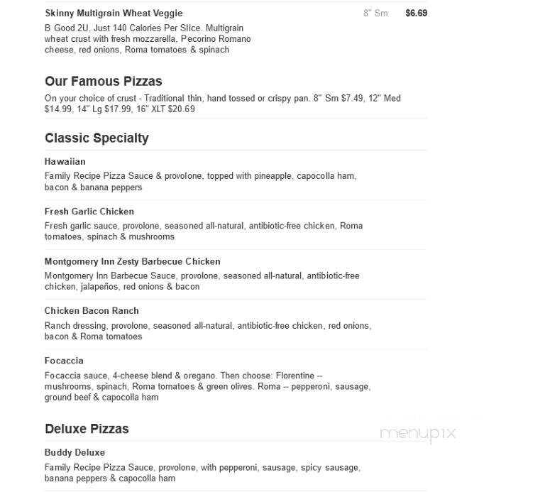 Larosa's - Hamilton, OH menu_pic