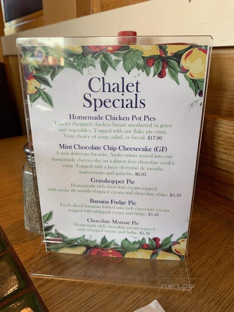 Chalet Restaurant & Bakery - Newport, OR