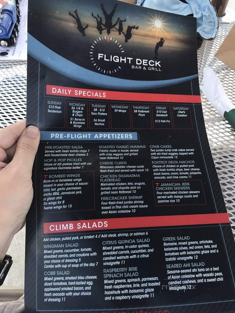 Flight Deck Bar Grill @ CSC - Rochelle, IL