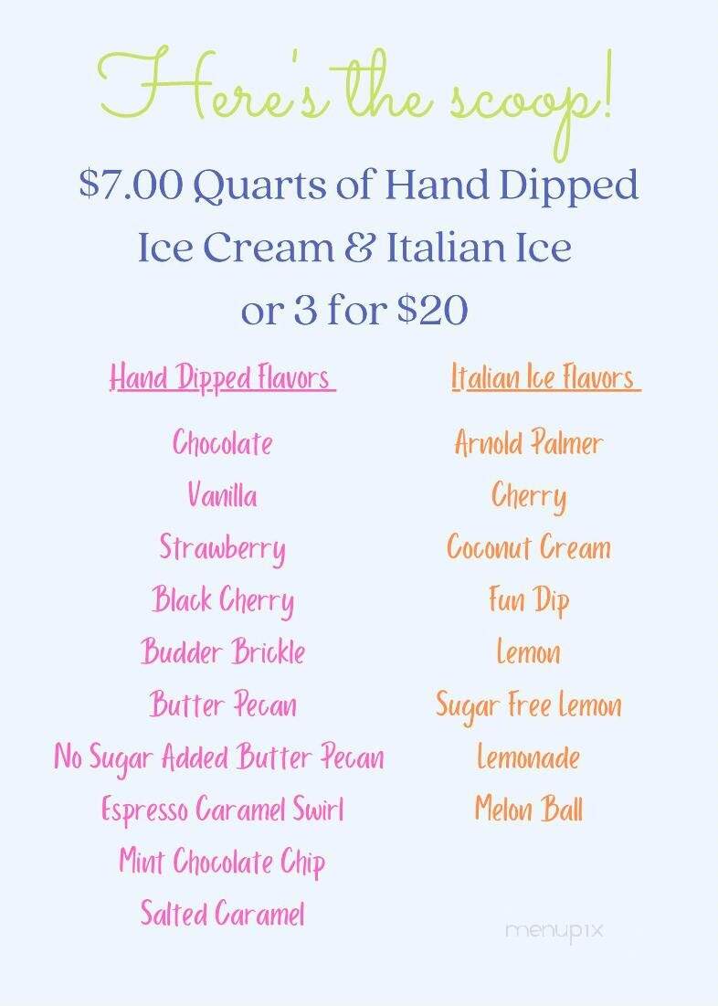 Son's Italian Ice - East Petersburg, PA menu_pic