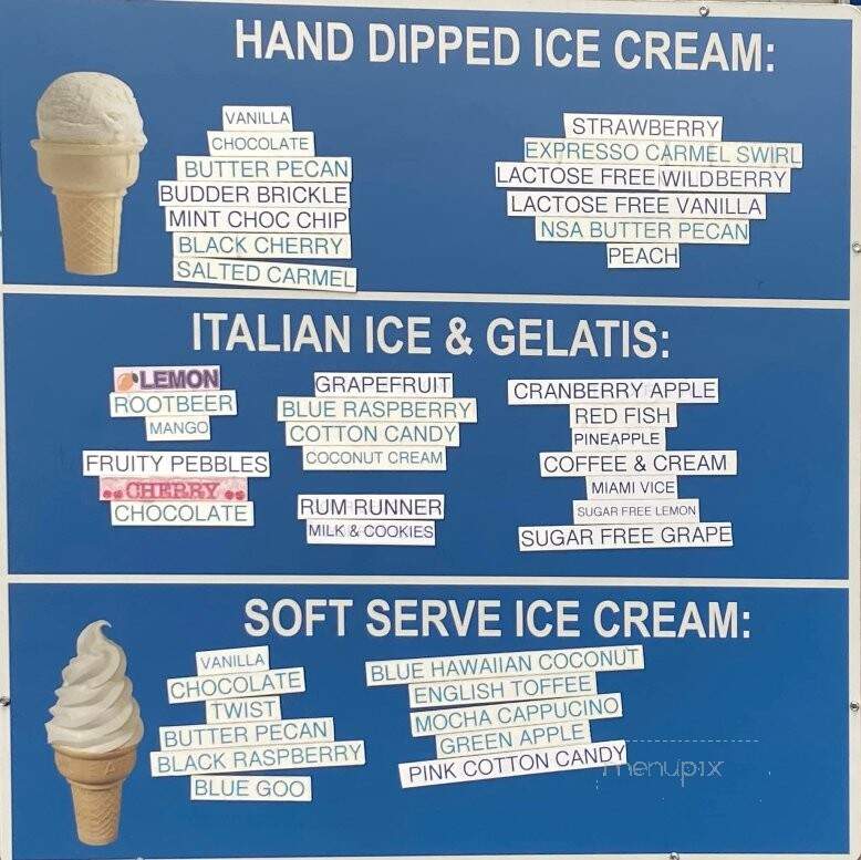 Son's Italian Ice - East Petersburg, PA menu_pic