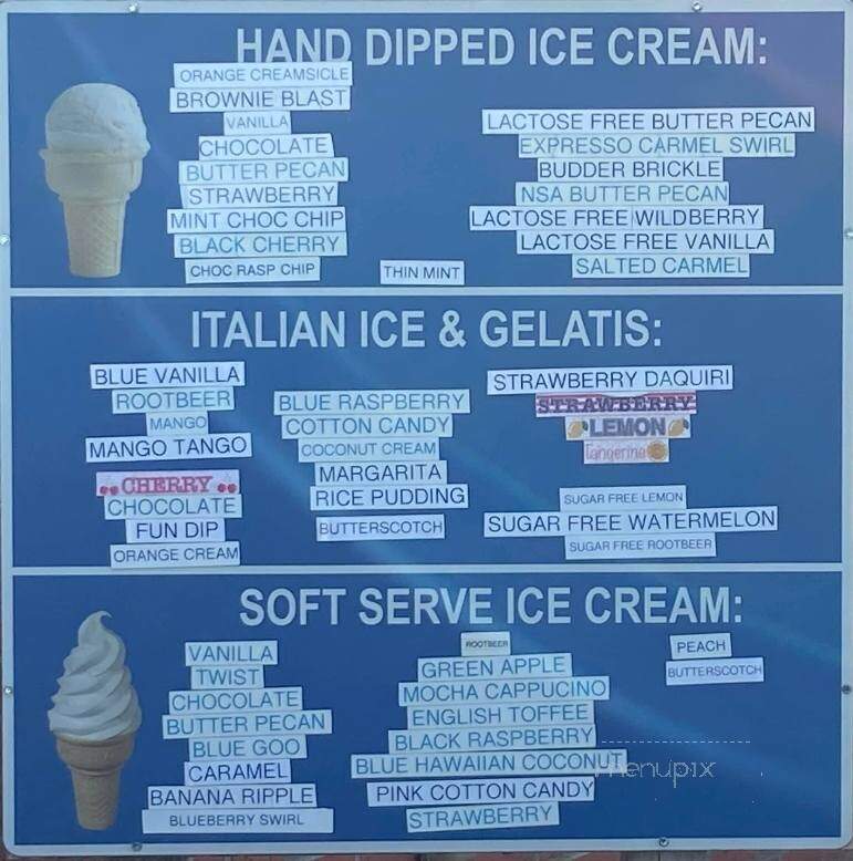 Son's Italian Ice - East Petersburg, PA menu_pic
