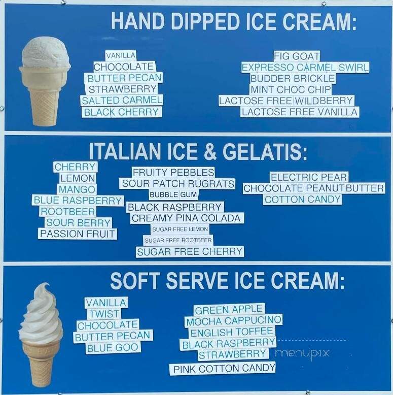 Son's Italian Ice - East Petersburg, PA menu_pic