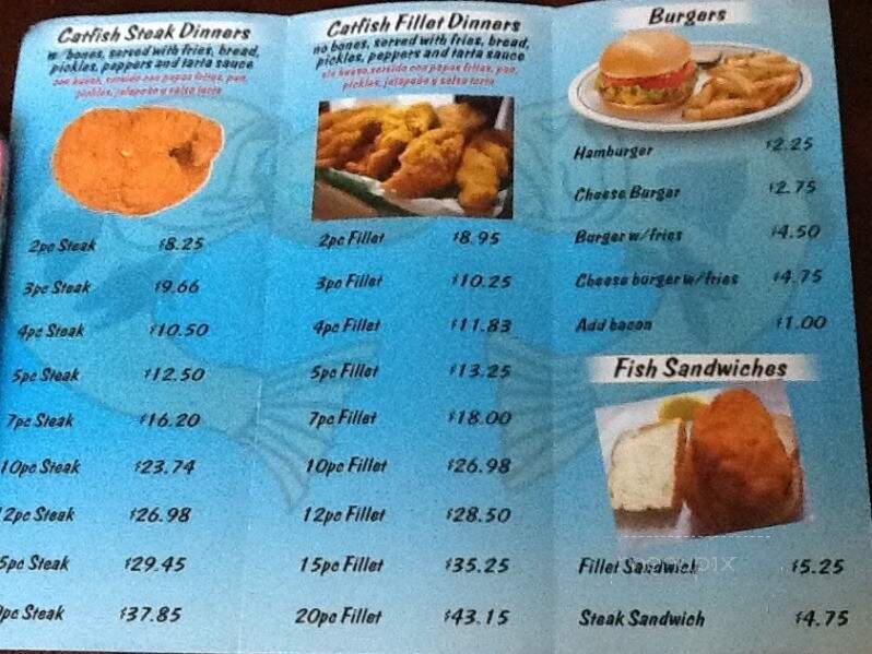 Whiskers Fish and Burgers - Dallas, TX menu_pic
