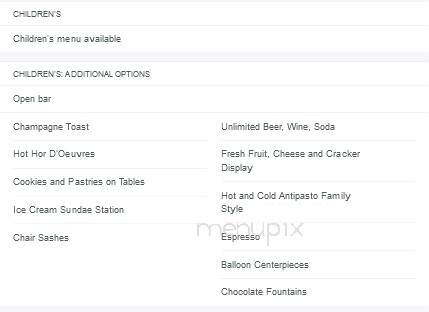 Juliano's Caterers - New Rochelle, NY menu_pic