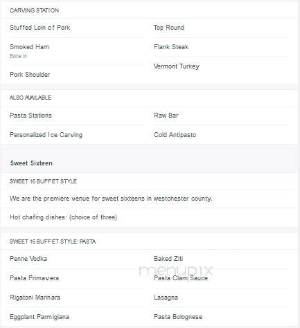 Juliano's Caterers - New Rochelle, NY menu_pic