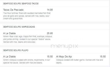 El Tapatio - Delta, CO menu_pic