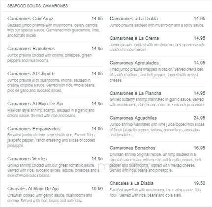 El Tapatio - Delta, CO menu_pic
