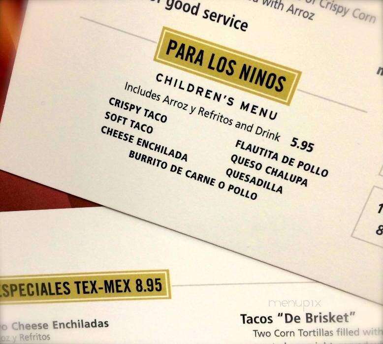Mi Casino - Plano, TX menu_pic