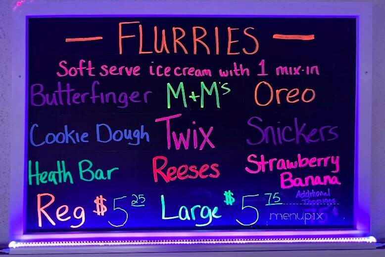 House Of Flavors Ice Cream - Pentwater, MI menu_pic