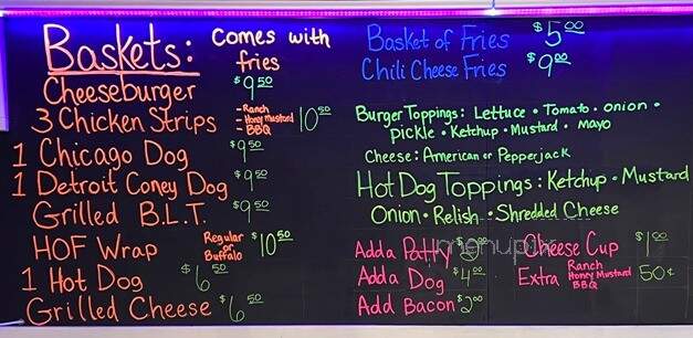 House Of Flavors Ice Cream - Pentwater, MI menu_pic