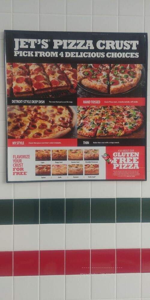 Jet's Pizza - Flint, MI menu_pic