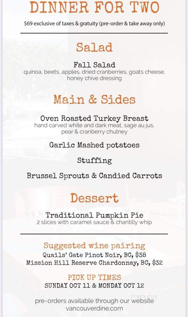 Sandbar Seafood Restaurant - Vancouver, BC