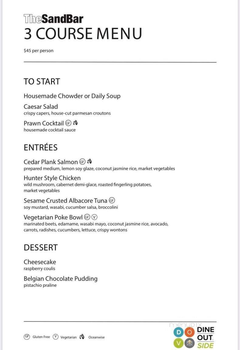 Sandbar Seafood Restaurant - Vancouver, BC