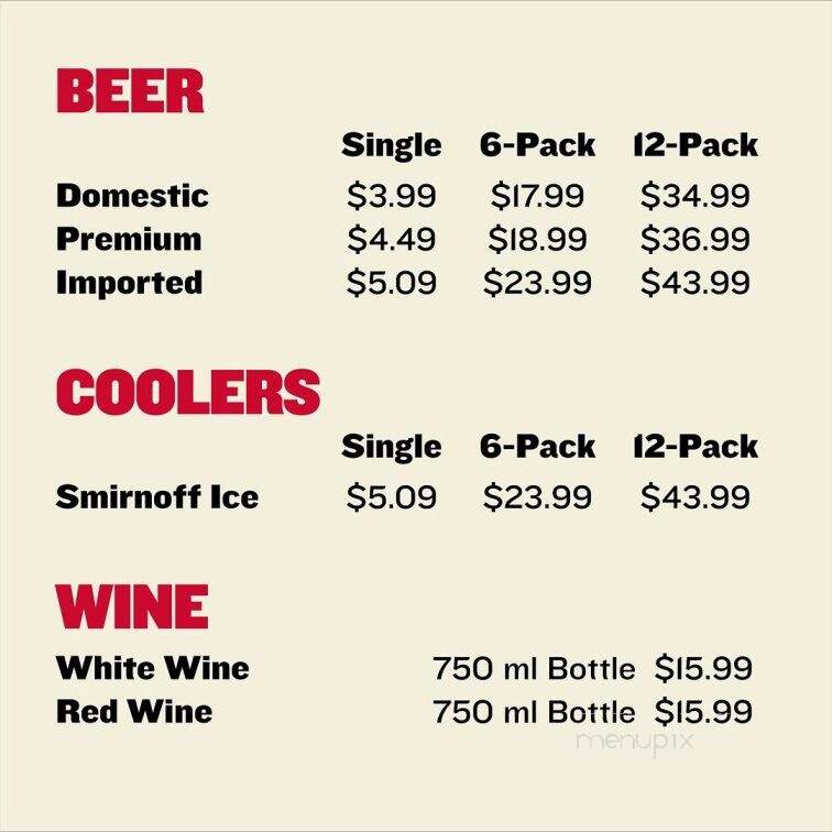 Boston Pizza - Chatham-Kent, ON menu_pic