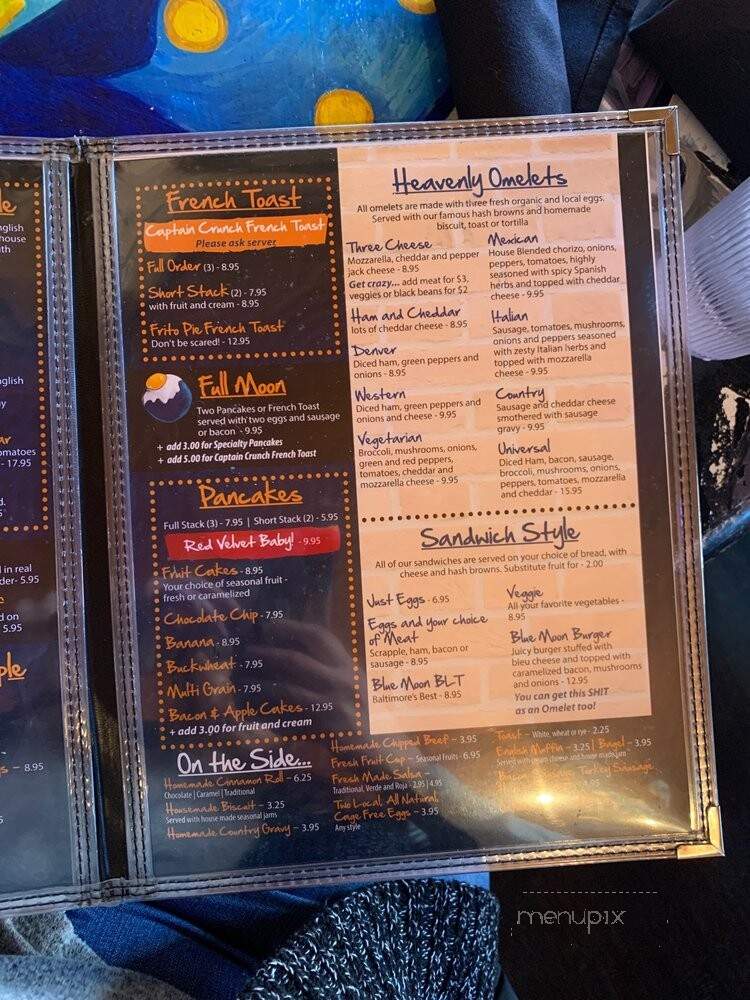 Blue Moon Cafe - Baltimore, MD