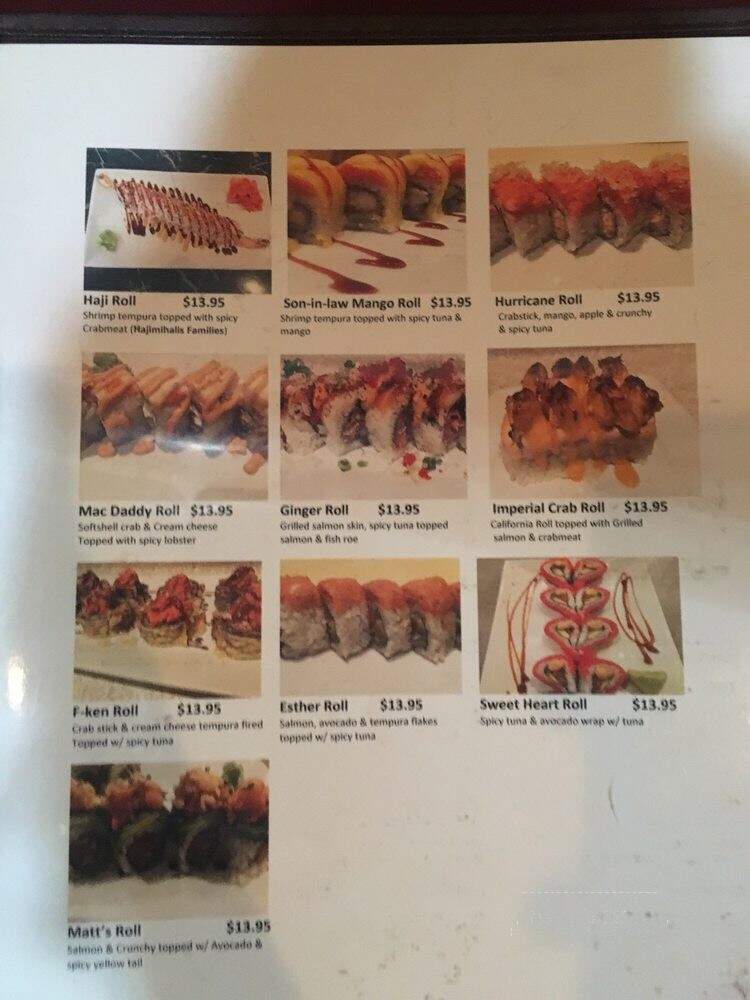 Green Leaf Restaurant - Cockeysville, MD menu_pic