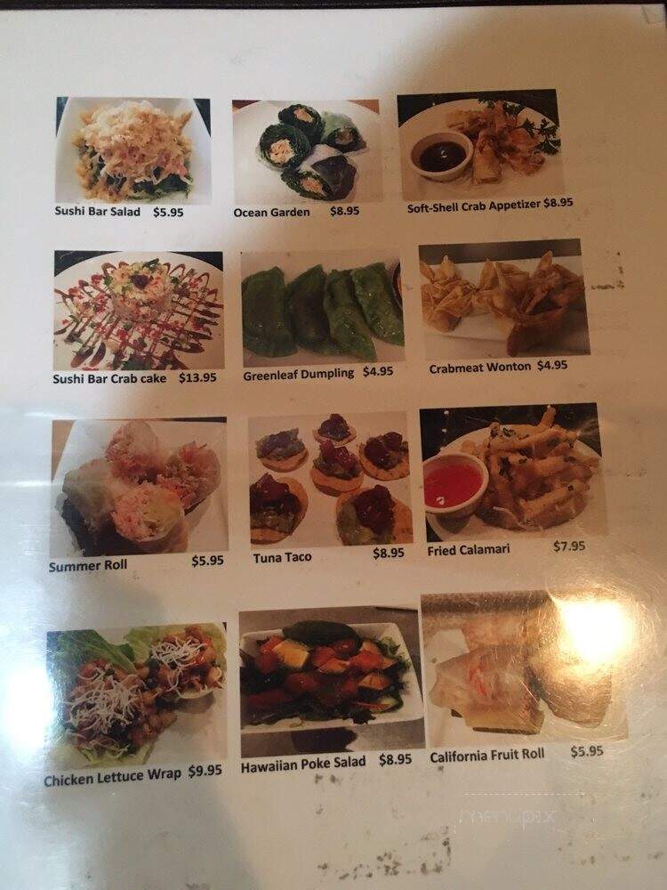 Green Leaf Restaurant - Cockeysville, MD menu_pic