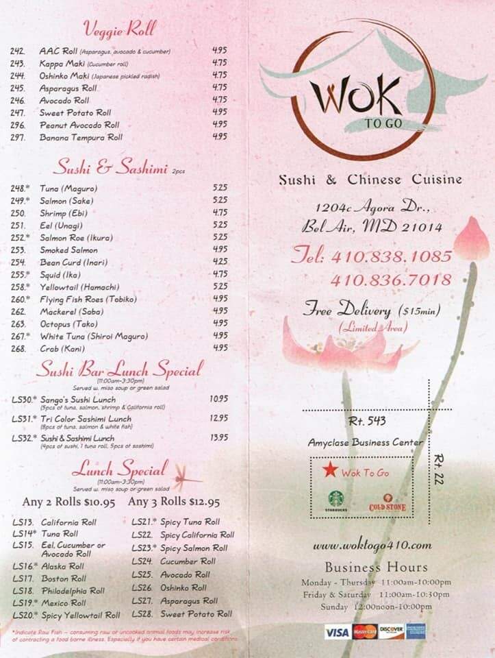 Wok To Go - Bel Air, MD