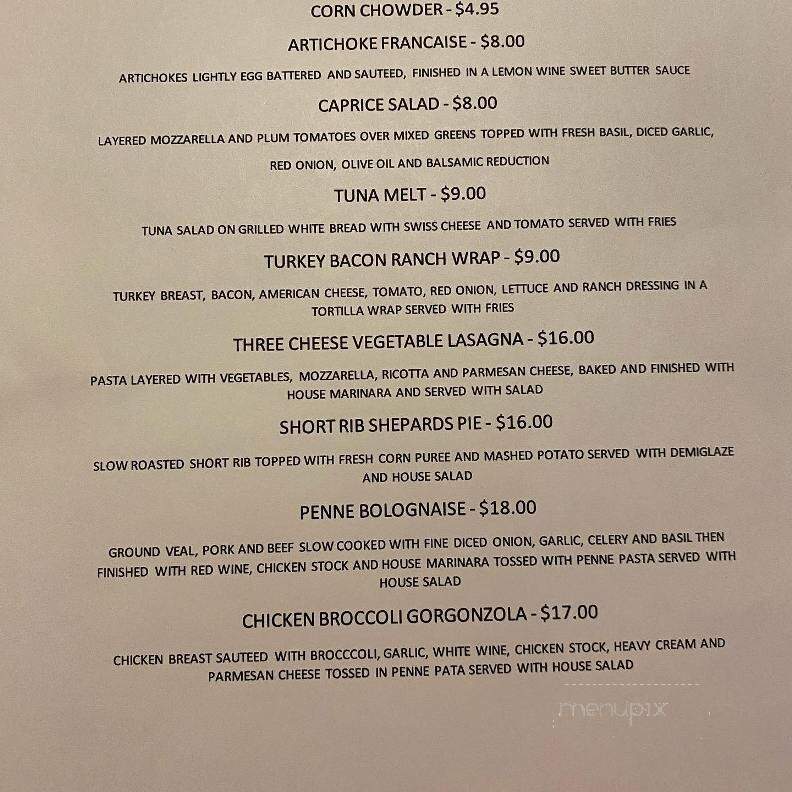 Collegian Court Restaurant - Chicopee, MA menu_pic
