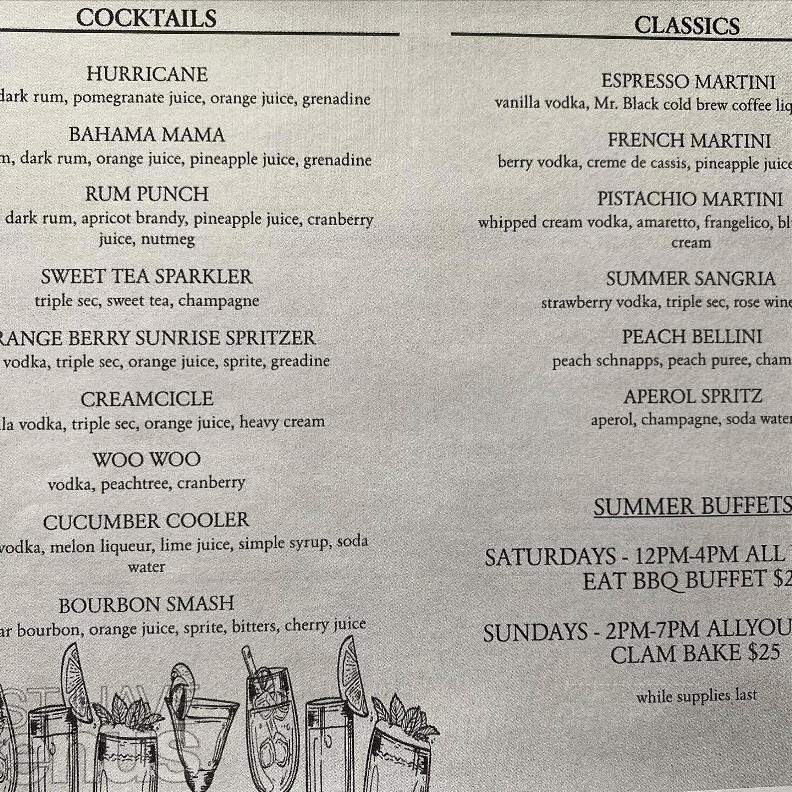 Collegian Court Restaurant - Chicopee, MA menu_pic