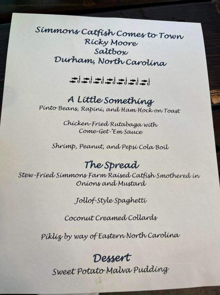 Fresh Air Barbecue Place - Jackson, GA menu_pic