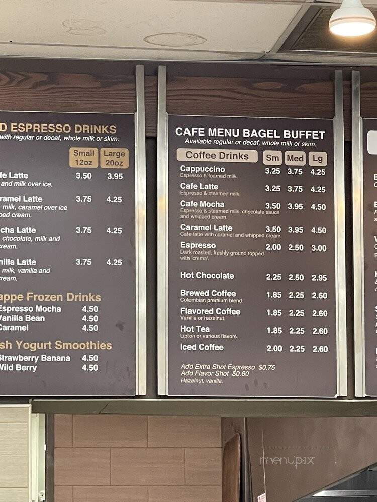 Bagel Buffet - Secaucus, NJ menu_pic