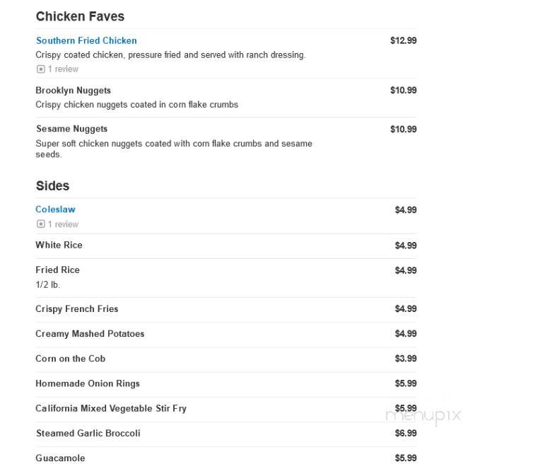 Deli 52 - Brooklyn, NY menu_pic