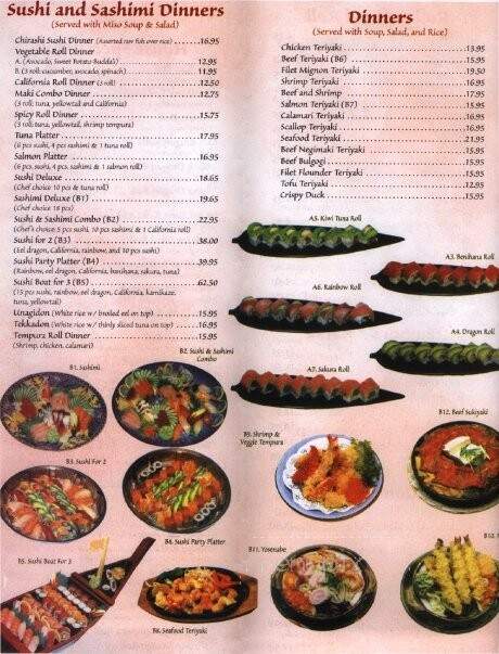 Kyoto Sushi - Kingston, NY menu_pic