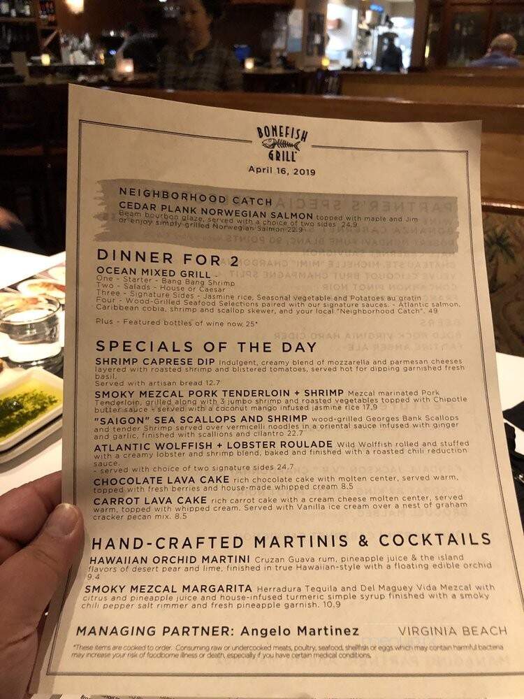 Bonefish Grill - Virginia Beach, VA