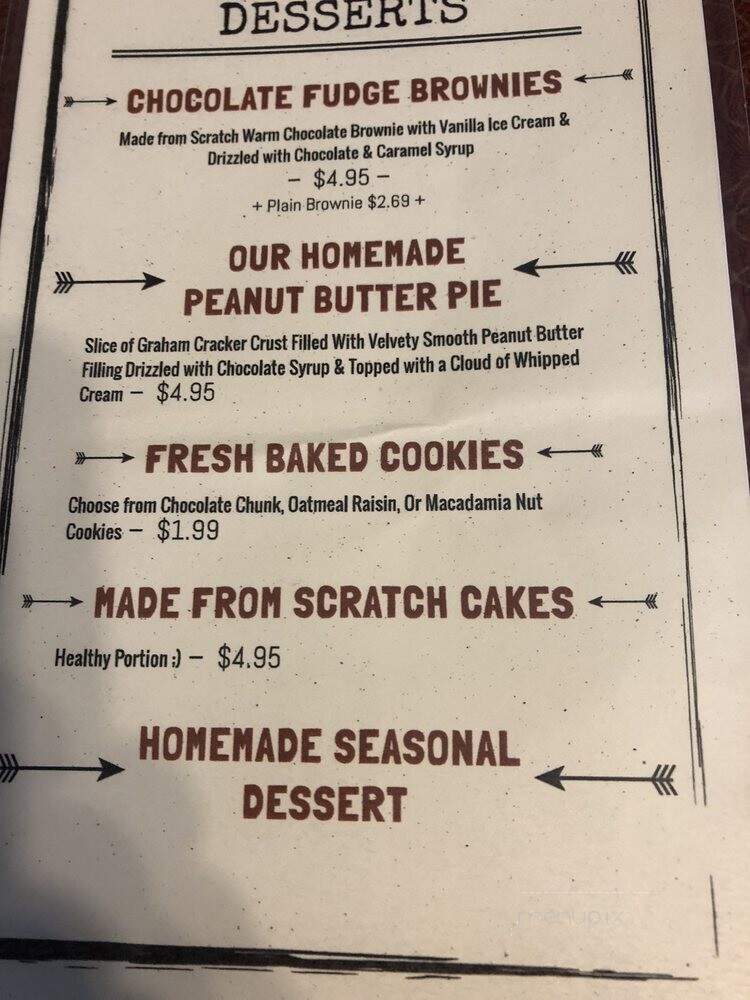 The Gap Deli at the Parkway - Fancy Gap, VA menu_pic