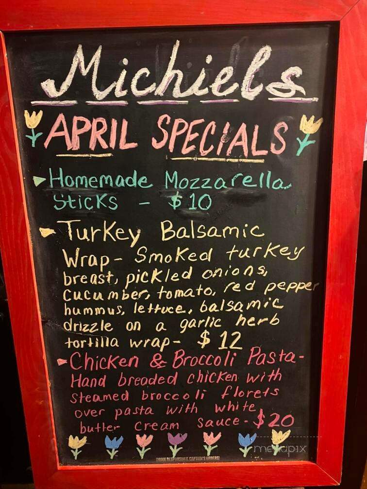 Michiels Menasha Inn - Menasha, WI menu_pic