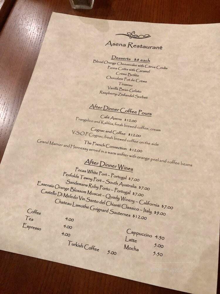 Asena Restaurant - Alameda, CA