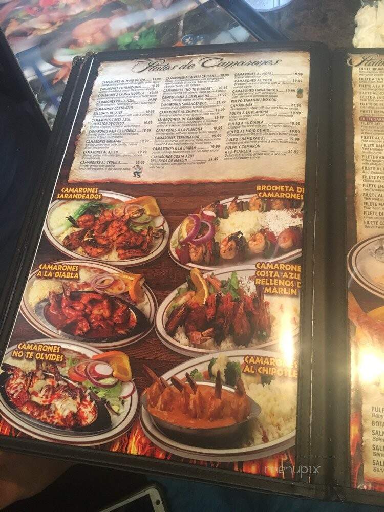 Mariscos Uruapan - Irwindale, CA menu_pic
