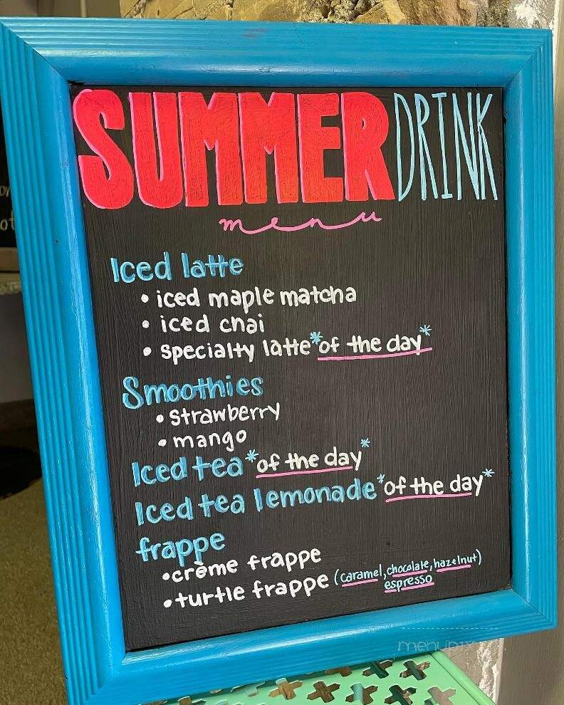 Beantown Coffee - Woodstock, ON menu_pic