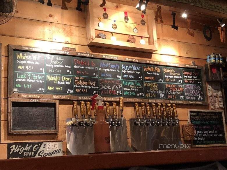 Wolf Hollow Brewing - Schenectady, NY menu_pic