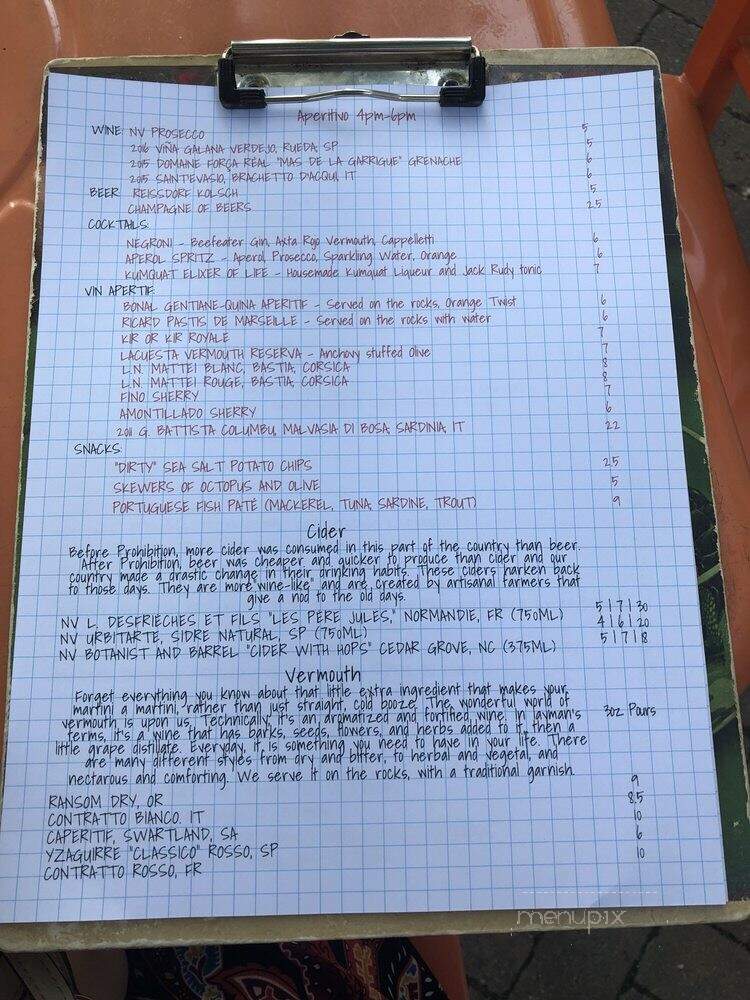 Stems & Skins - North Charleston, SC menu_pic