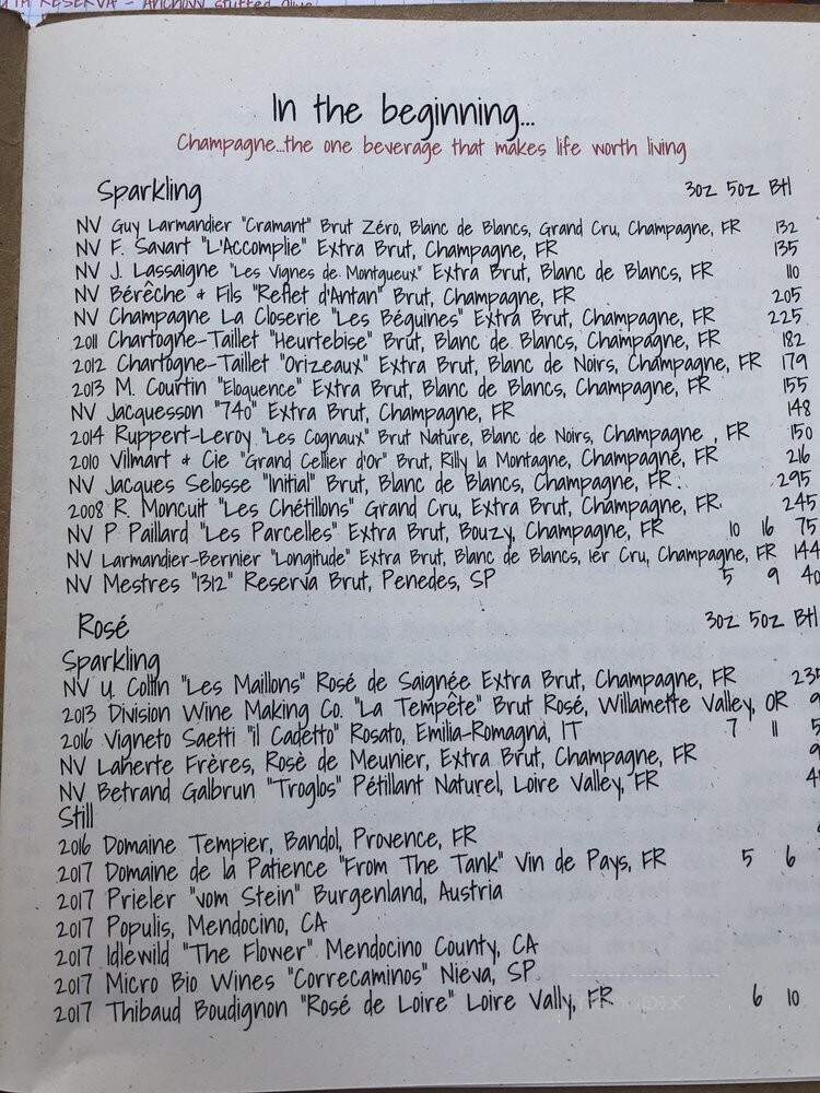 Stems & Skins - North Charleston, SC menu_pic