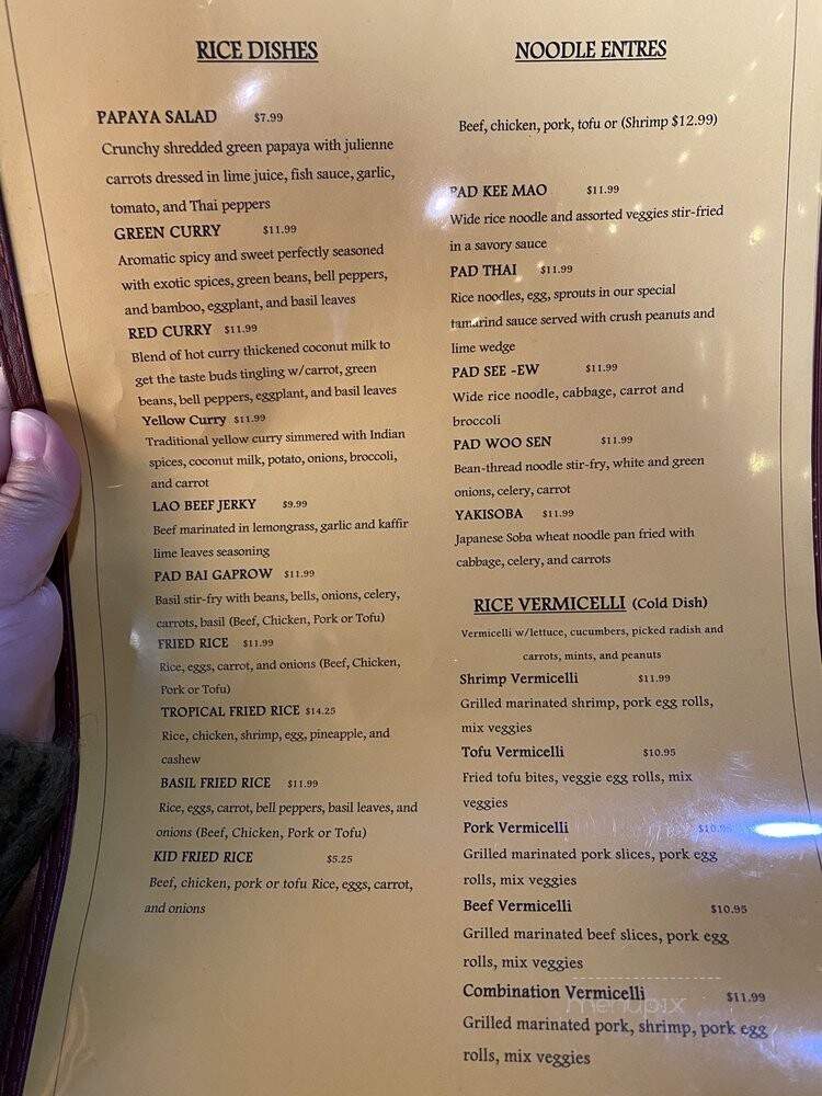 Pho Real - Indianapolis, IN menu_pic