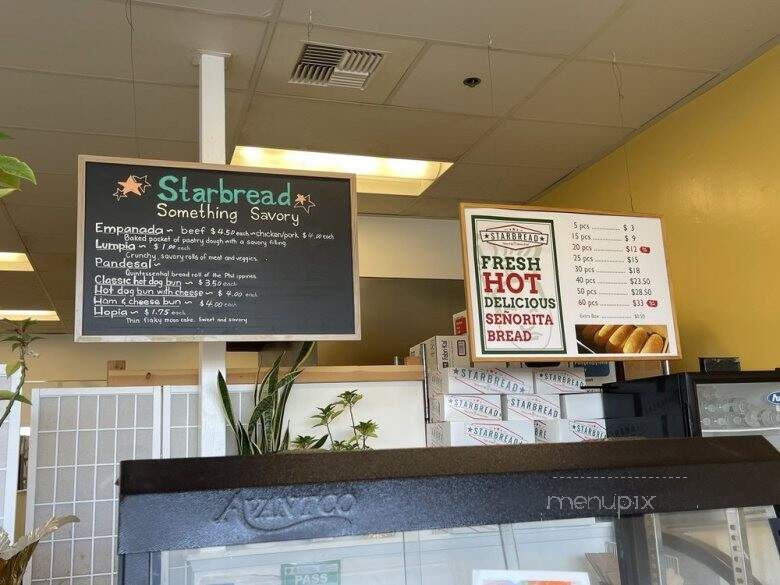 Starbread Bakery - Pacifica, CA menu_pic