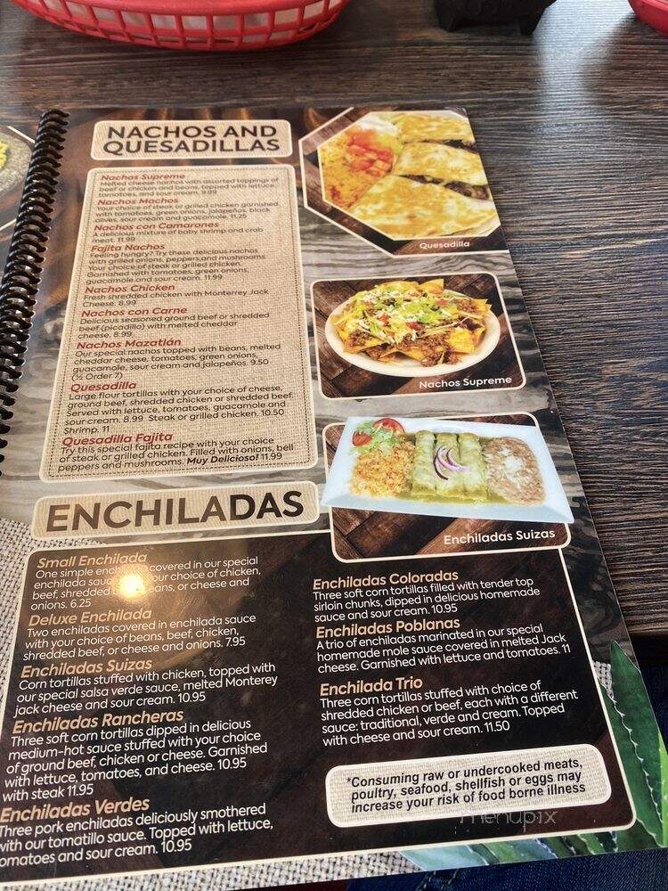 El Patron Mexican Bar & Grill - Fond du Lac, WI menu_pic